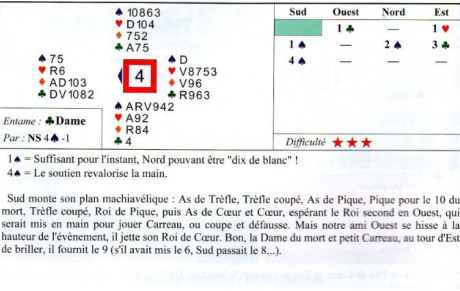 LA SOLUTION A LA DONNE DU 4 MAI